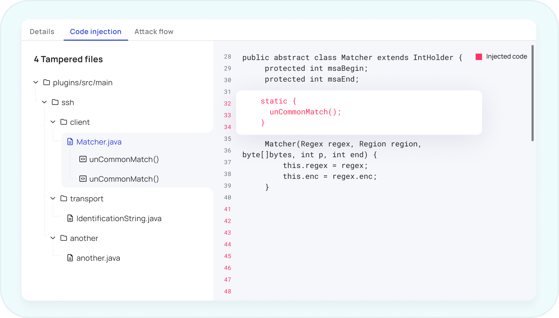 Detect SSC Attacks